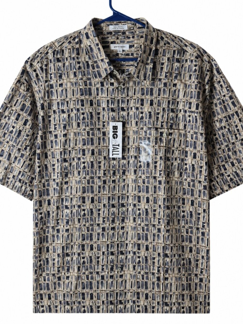 Pierre Cardin 3XLT Big & Tall Button Down Shirt